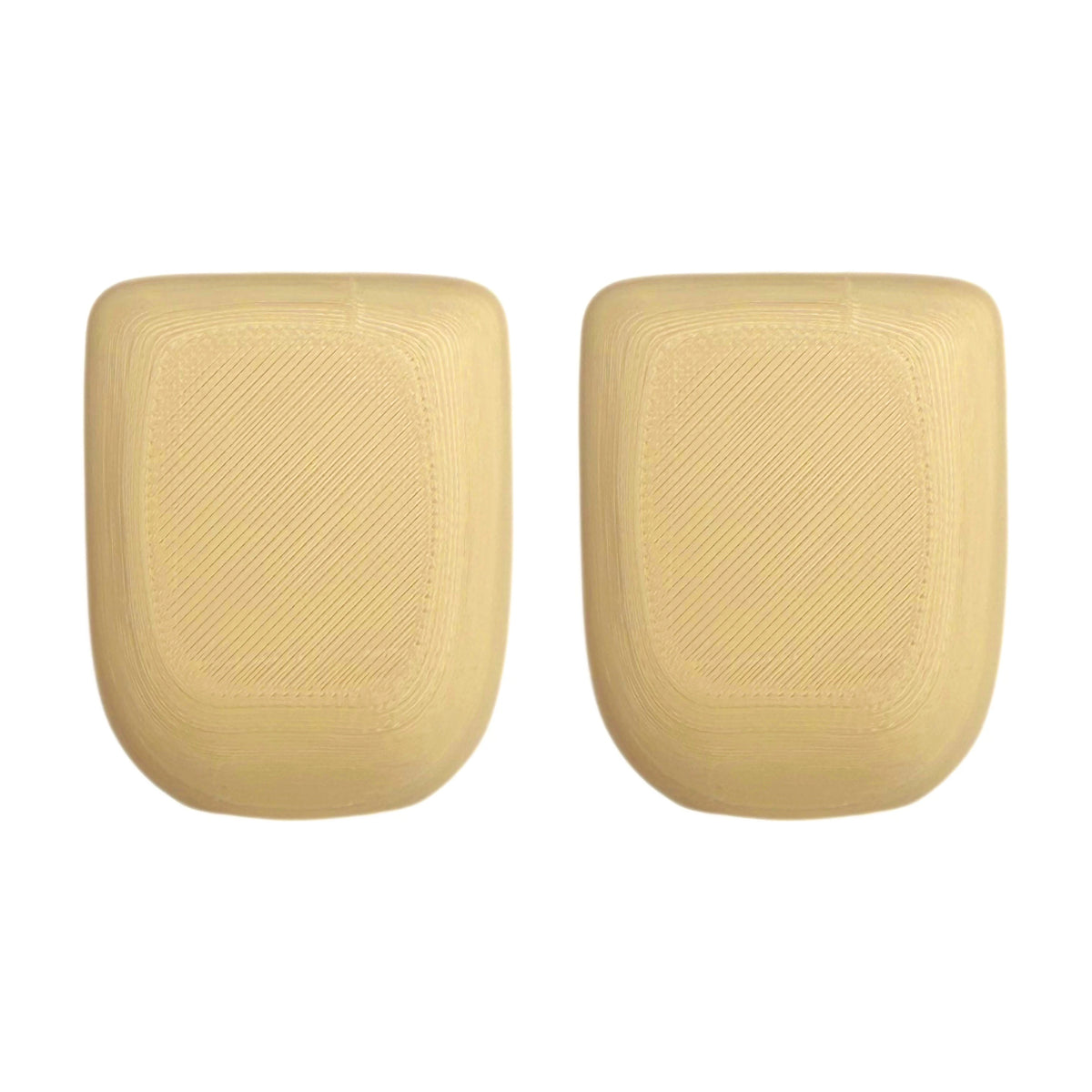 Lot de 2 coques beige clair pour pompe à insuline Omnipod 5