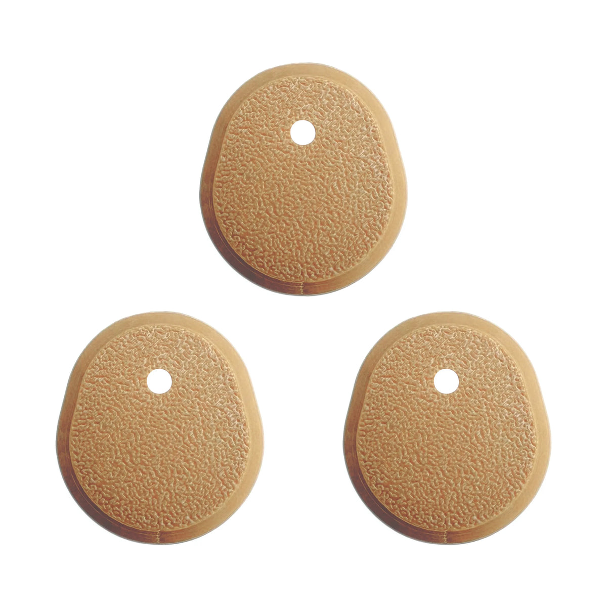 Lot de 3 coques beige foncé pour capteur Dexcom G7