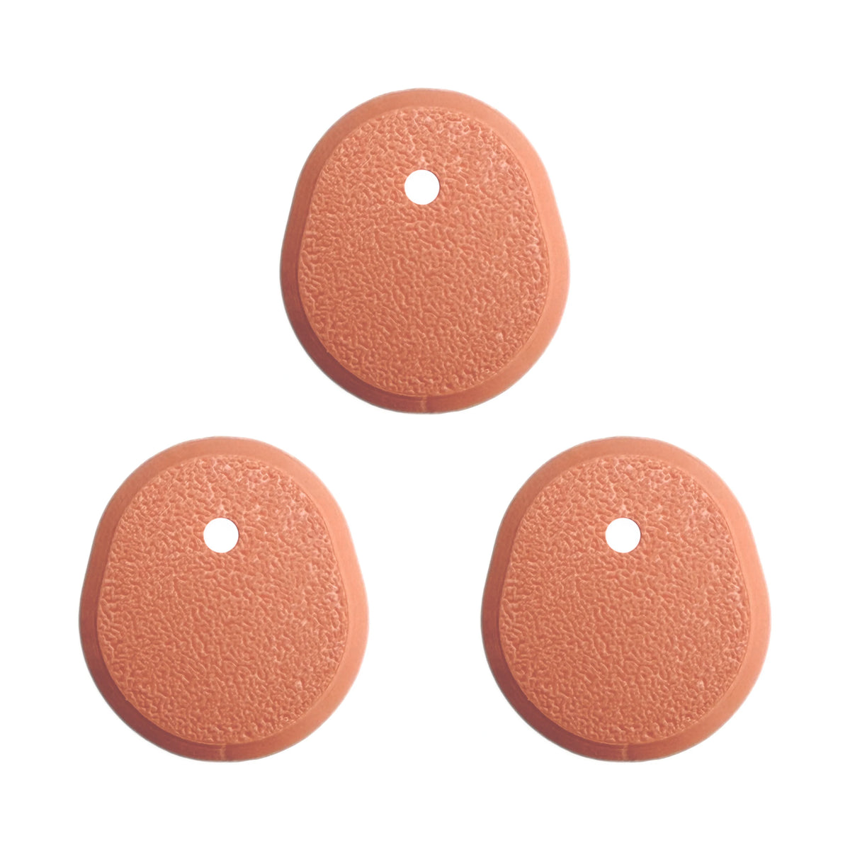Lot de 3 coques beige rosé pour capteur Dexcom G7
