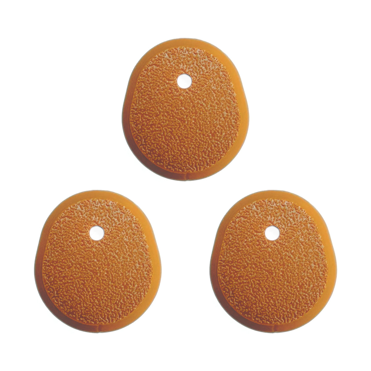 Lot de 3 coques marron clair pour capteur Dexcom G7