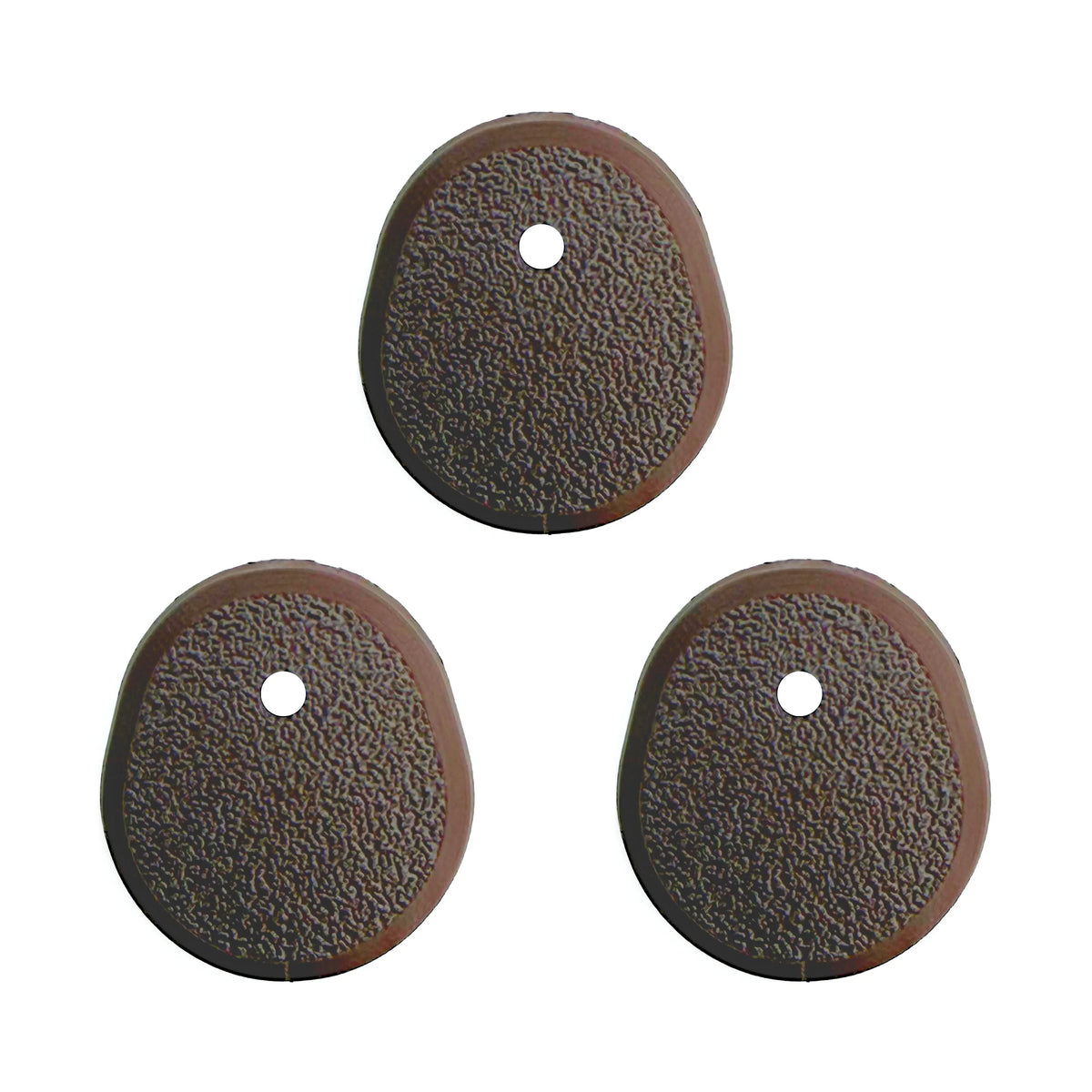 Lot de 3 coques marron ébène pour capteur Dexcom G7